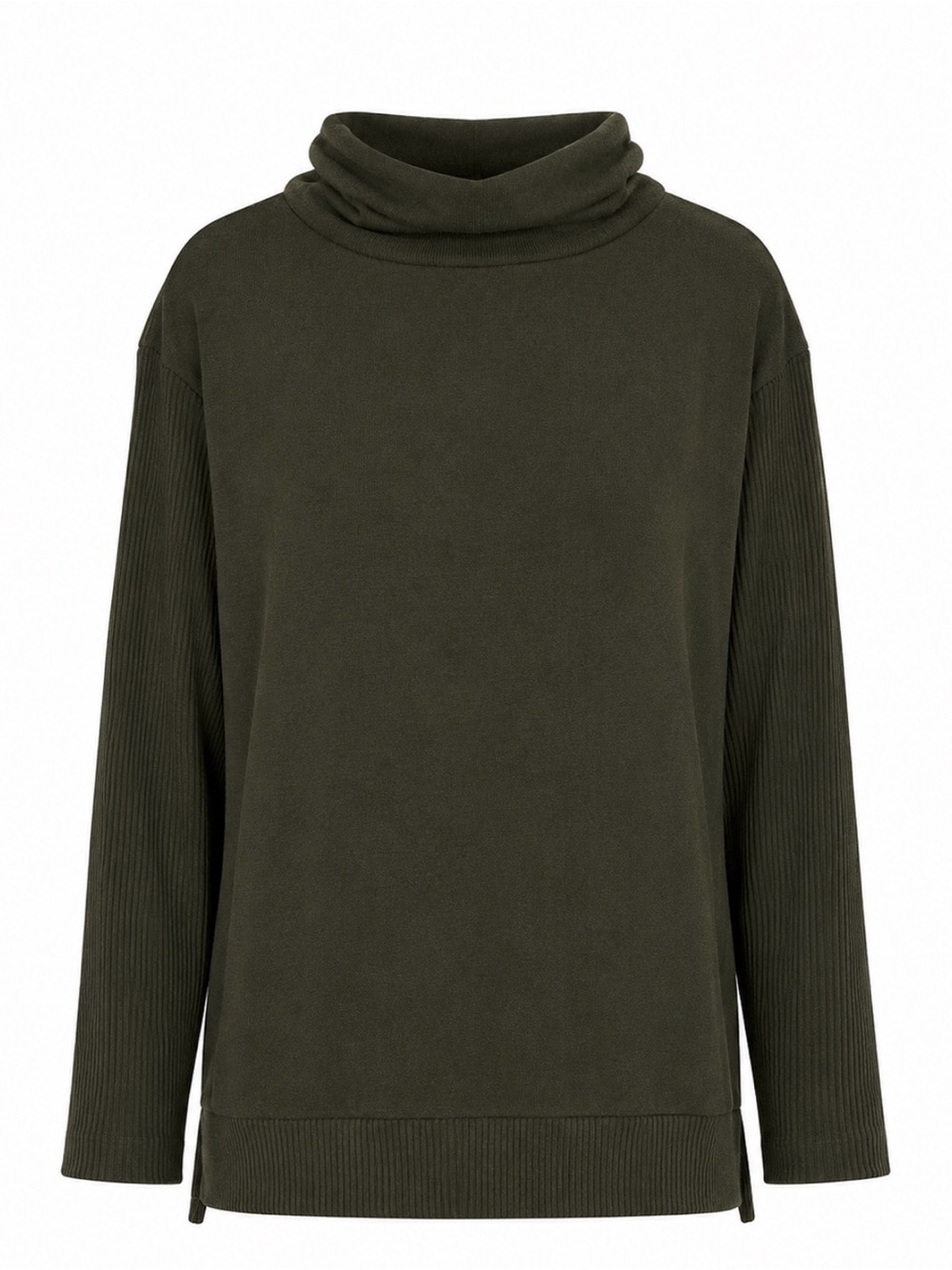 Sonoma Goods Turtleneck Sweater in Olive Size Medium